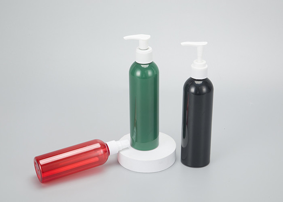 좋은 가격 빈 샴푸 포장 150ml 500ml 펌프와 함께 PET 플라스틱 화장품 병