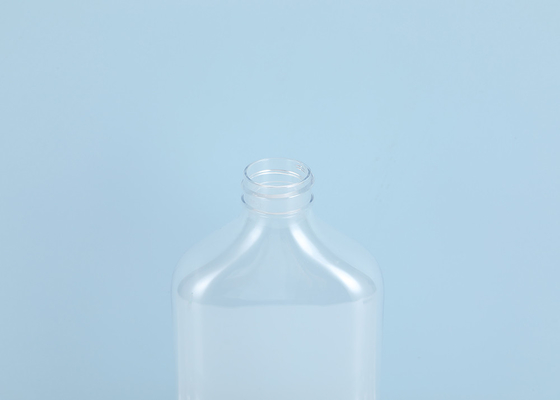 나사 모자를 가진 우유 차 병 250ml 350ml 300ml 500ml 플라스틱 주스 병