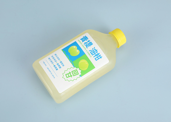 나사 모자를 가진 우유 차 병 250ml 350ml 300ml 500ml 플라스틱 주스 병