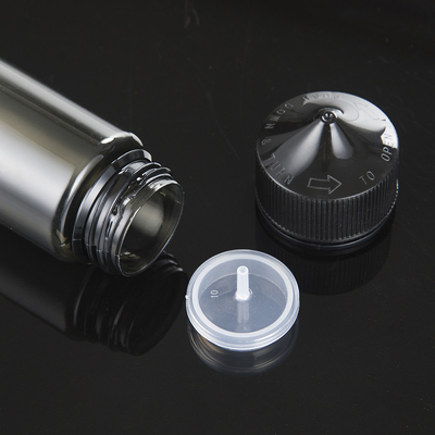 60ml 플라스틱 나사 정상 병 탬퍼 증거 애완 동물 E 액체 점적기 병