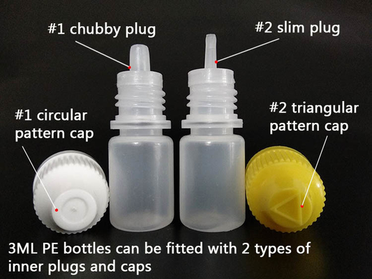얇은 끝을 가진 병을 떨어뜨리는 LDPE E 액체 병 깔때기 Eliquid 도포구 짜기