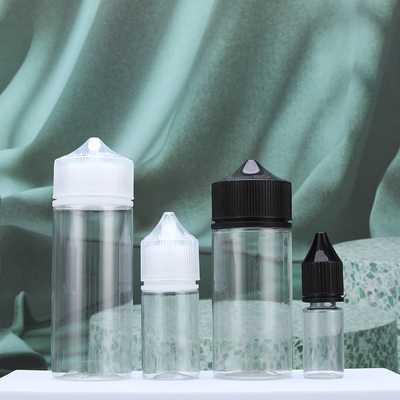 통통한 고릴라 60ML 유니콘 병 투명 Natl 캡 V3
