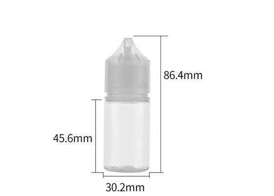 CRC 모자 애완 동물 풍미 Eliquid 병을 가진 30ml 짧은 V3 점적기 병