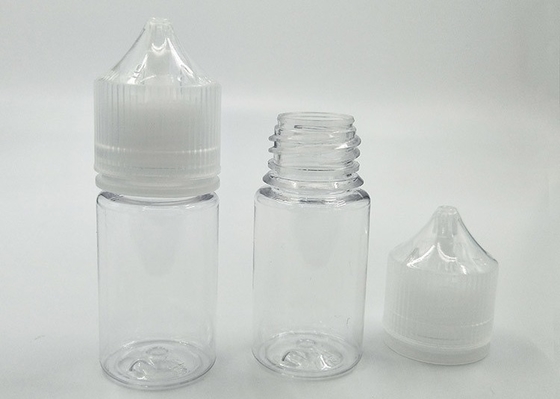 CRC 모자 애완 동물 풍미 Eliquid 병을 가진 30ml 짧은 V3 점적기 병