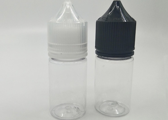 CRC 모자 애완 동물 풍미 Eliquid 병을 가진 30ml 짧은 V3 점적기 병