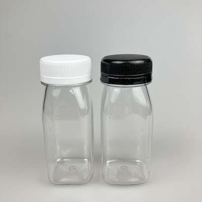 60ml 퀘어 주스 병 음주 병 퀘어 음료 병 뚜?? 다채로운
