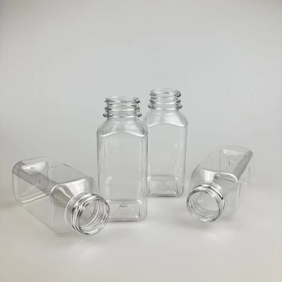 맞춤형 빈 플라스틱 주스 병 250ml 2oz