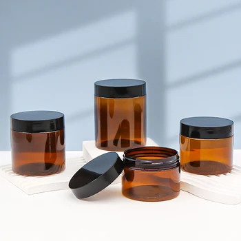 화장품 및 피부 관리 제품에 맞춤형 80ml 플라스틱 화장품 잔 컨테이너