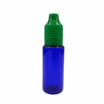 10ml/0.34oz 압축 가능한 PET 플라스틱 방울병
