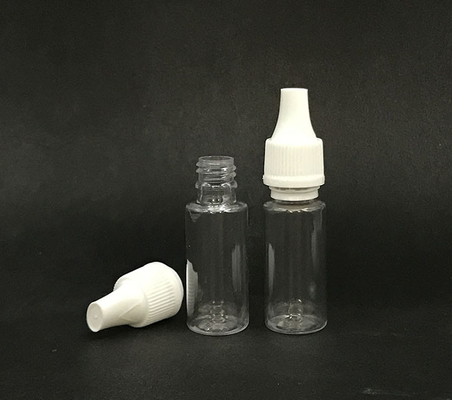 10ml 방울병 (투명 검은색) 재사용 가능, 어린이 보호 모자