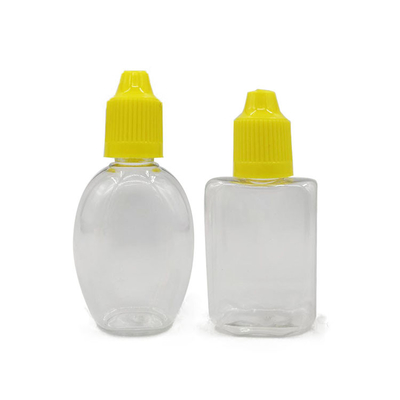 30ml 타원형 및 정사각형 플라스틱 정사형 병
