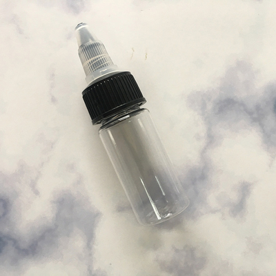 15ml 사용자 정의 라벨 패널 브랜딩을 위한 플라스틱 병에 나사