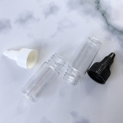 15ml 사용자 정의 라벨 패널 브랜딩을 위한 플라스틱 병에 나사