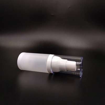 둥근 30ml 플라스틱 화장품 용기 합성 액체 분배기 플립 톱 폐쇄형