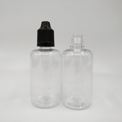 50ml PP 캡과 함께 PET 물질 플라스틱 방울병