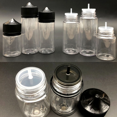 스크린 프린팅 E 액체 병 10ml 15ml 30ml 60ml 80ml 100ml PET