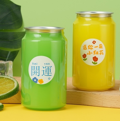에르고노믹 330ml 플래스틱 음료 캔