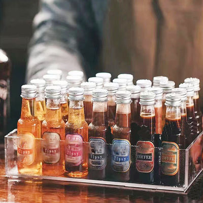 와인을위한 독특한 주스 병 무료 샘플과 함께 중간 투명한 플라스틱 애완 동물 병