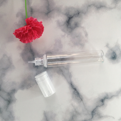 20 ml PET 흰색 투명체 검은 캡 뚜?? 플라스틱 병 유액 기름에 대 한 변조 증거