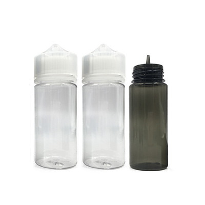 120 ml 맑은 오일 드립퍼 병 블랙/ 화이트 드립퍼 변조가 없는 병