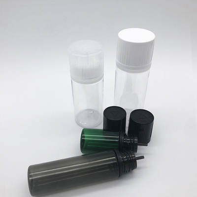 30ml 뚱뚱한 고릴라 LDPE PET 플라스틱 유니콘 압축 병 10 팩 드롭퍼 병 투명 블랙 재사용 유아 보호