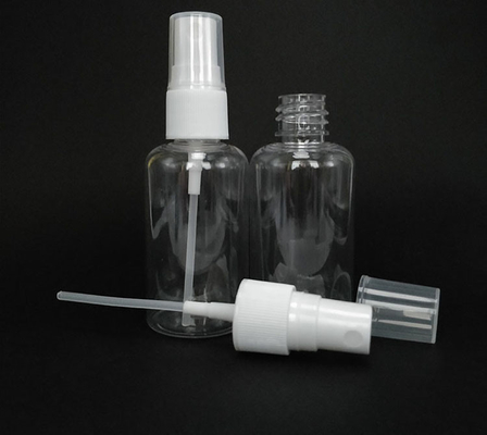고 용량 100ml 120ml 150ml 200ml 250ml 500ml 맑은 흰색 황색 파란색 PET 플라스틱 화장품 포장 스프레이 병