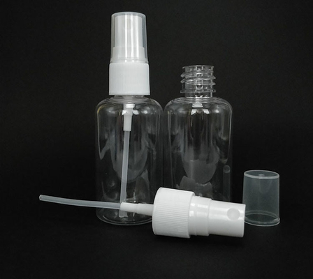 고 용량 100ml 120ml 150ml 200ml 250ml 500ml 맑은 흰색 황색 파란색 PET 플라스틱 화장품 포장 스프레이 병