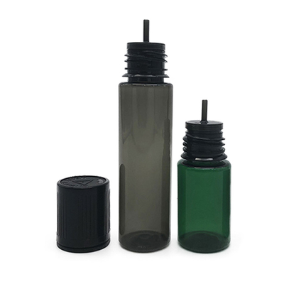 10ml 평면 뚜?? 플라스틱 병 투명 흑색