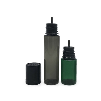 10ml 평면 뚜?? 플라스틱 병 투명 흑색