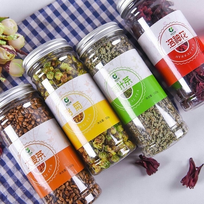 식품 포장 식품 저장 용기 2OZ 4OZ 6OZ 120ml 250ml 500ml 1000ml 뚜?? 이 있는 선명한 플라스틱 항아리