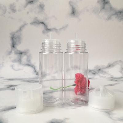 투명한 E 액체 병 10ml 15ml 30ml 60ml 80ml 100ml 스크루 캡