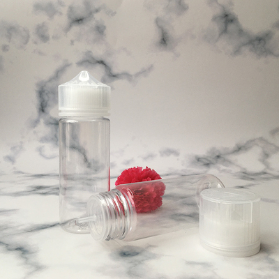 투명한 E 액체 병 10ml 15ml 30ml 60ml 80ml 100ml 스크루 캡