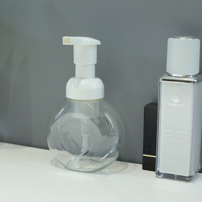 공장 도매 피부 관리 용기 80ml 플라스틱 로션 병 100ml PET 펌프 병 화장품용