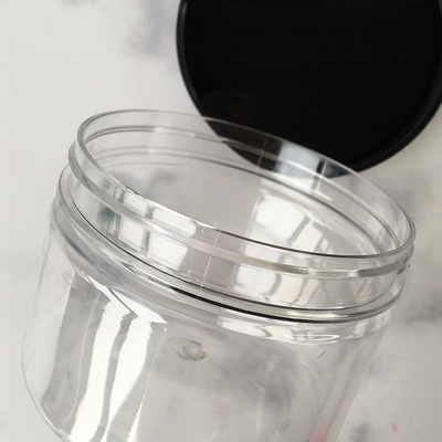 100ml 8oz 500ml 1000ml 맑은 애완용 플라스틱 저장 용기 식품 등급 화장품 크림 상자 뚜??