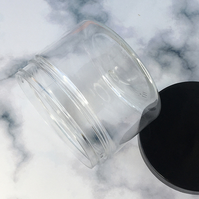 100ml 8oz 500ml 1000ml 맑은 애완용 플라스틱 저장 용기 식품 등급 화장품 크림 상자 뚜??