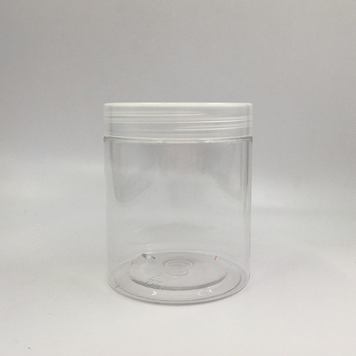 100ml 8oz 500ml 1000ml 맑은 애완용 플라스틱 저장 용기 식품 등급 화장품 크림 상자 뚜??