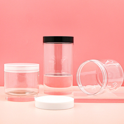 식품 등급 투명 80ml 100ml 120ml 150ml 250ml 500ml 1000ml 뚜?? 이 있는 얼어붙은 PET 플라스틱 항아리