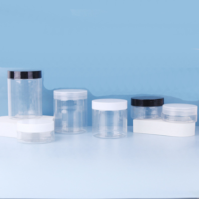 저렴한 가격 도매 빈 200ml 맑은 PET 500ml 300ml 800ml 음식 화장품용 플라스틱 잔 컨테이너