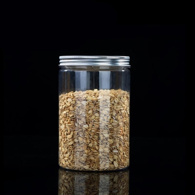 투명한 플라스틱 컨테이너 사용자 정의 로고 2oz-8oz 용량 알루미늄 뚜??