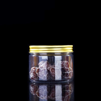 투명한 플라스틱 컨테이너 사용자 정의 로고 2oz-8oz 용량 알루미늄 뚜??