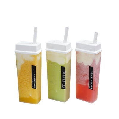 단열된 현대 버블 차 잔 손잡이 누출 방지 디자인 120ml 250ml 350ml 500ml