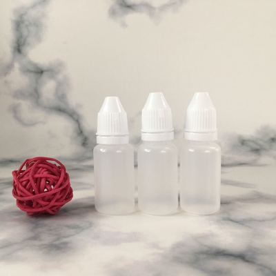 10ml 사용자 지정 로고 유리 낙심병 투명 검은 액체 낙심병 부드러운 표면