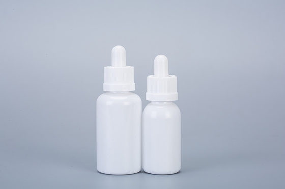 드롭퍼 병 10-120ml 매끄러운 나사 캡 사용자 지정 로고 투명 검은 사용자 지정