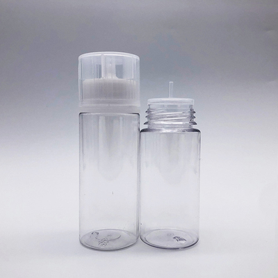 E 액체 둥근 PET 병 다양성 패키지 어린이 보호 목 투명 10ml - 100ml 크기