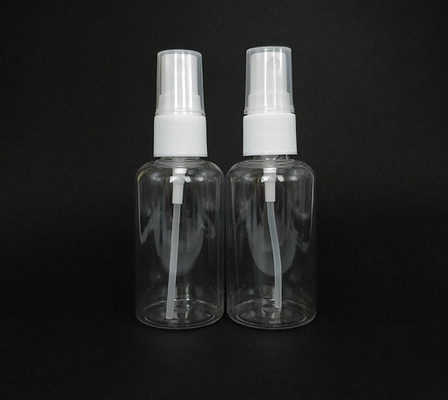 고 용량 100ml 120ml 150ml 200ml 250ml 500ml 맑은 흰색 앰버 파란색 PET 플라스틱 화장품 포장 스프레이 병