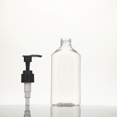 병 용량 250ml 플라스틱 로션 병 플라스틱 자외선 가열 된 캡 물질로 맑은