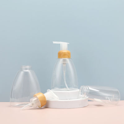 스크린 프린팅 화장품 피부 관리 포장 필요를 위해 PET 몸과 PET 목걸이 컨테이너를 사용하여 제작 된 플라스틱 로션 병