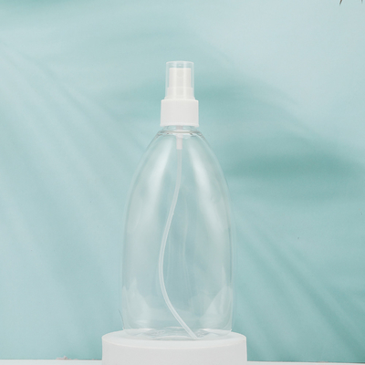 맑은 둥근 PMMA 로션 병 250ml 300ml 500ml 샘플 제공 흰색/고객 요청
