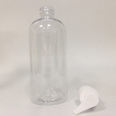 PETG 펌프 병 20/410 화장품 샴푸 스펙 - 사용자 지정 로고 디자인