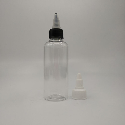 15ml-100ml 용량의 투명한 플라스틱 나사 톱 병